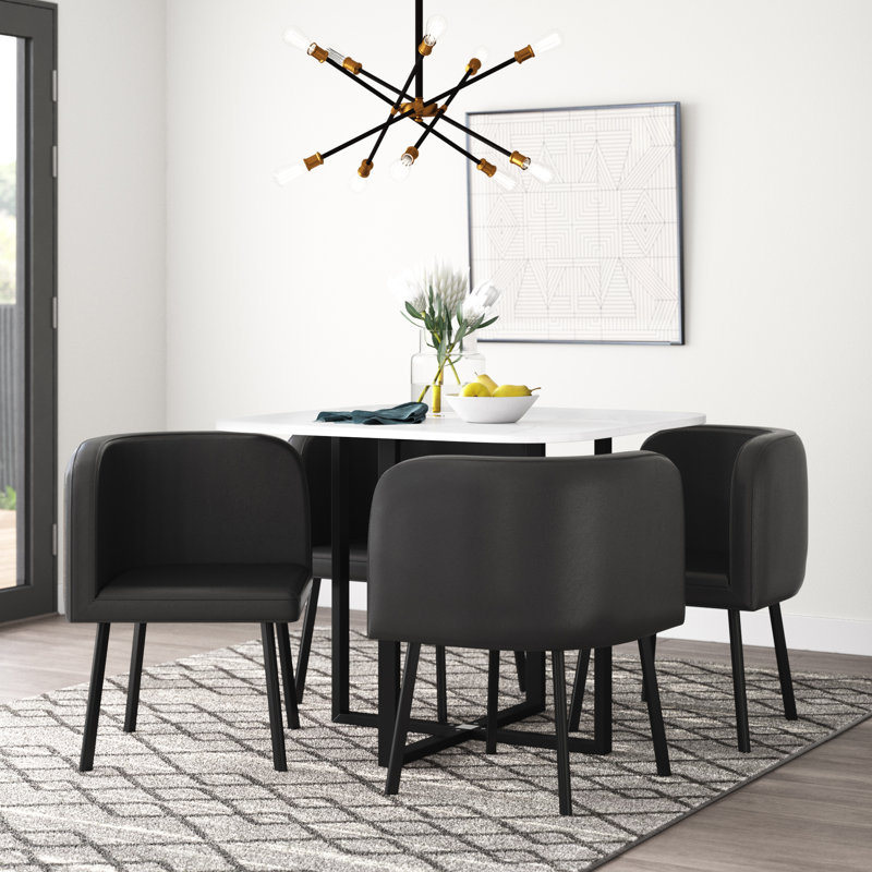 Borrayo 5 piece dining set discount
